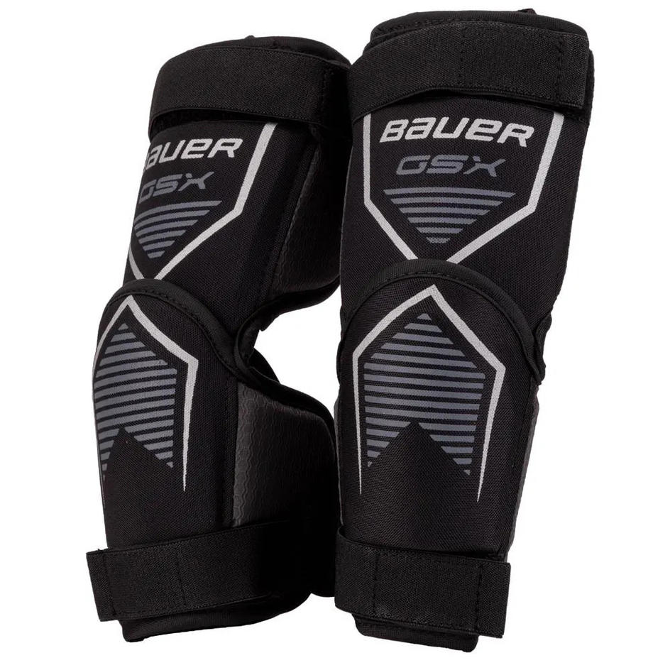 Bauer GSX Ice Hockey Goalie Knee Guards - YOUTH