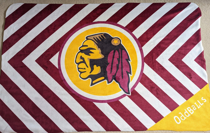 Whitley Warrior Fleece Lined Blanket