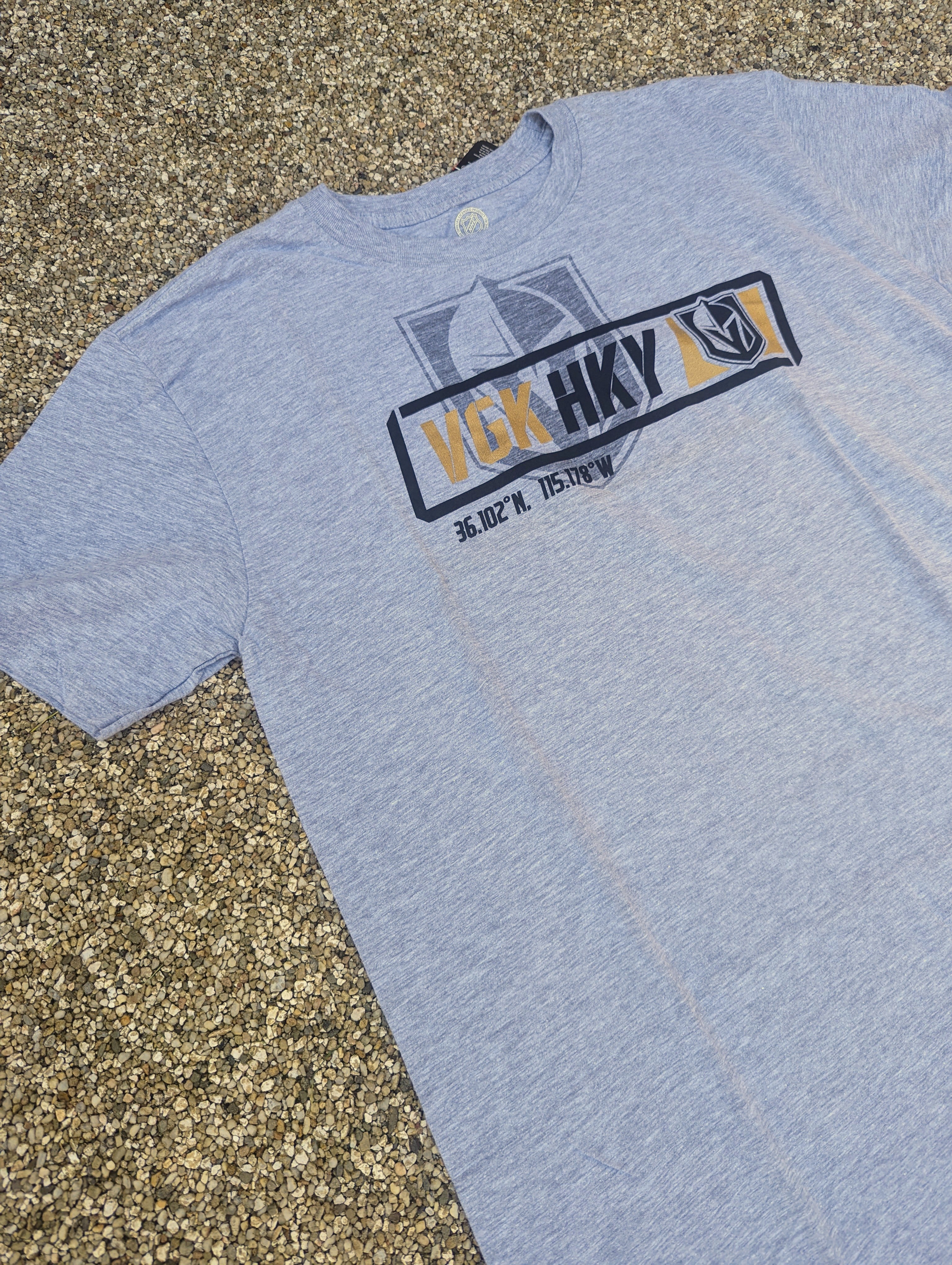 NHL Logo Crew T-Shirt : Vegas Golden Knights – Ice Box Skating
