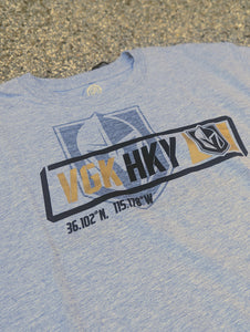 NHL Logo Crew T-Shirt : Vegas Golden Knights