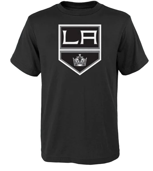 NHL Logo Crew Junior T-Shirt : LA Kings