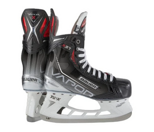 Bauer Vapor X3.7 Ice Hockey Skate Boys range sizes 1-5.5 Intermediate 6-6.5. Senior 7-12