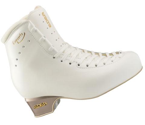 Edea Concerto Ice Skate  Boot Only Figure Skates - White