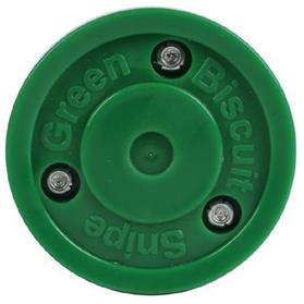 Green Biscuit Snipe Stick Handling Puck