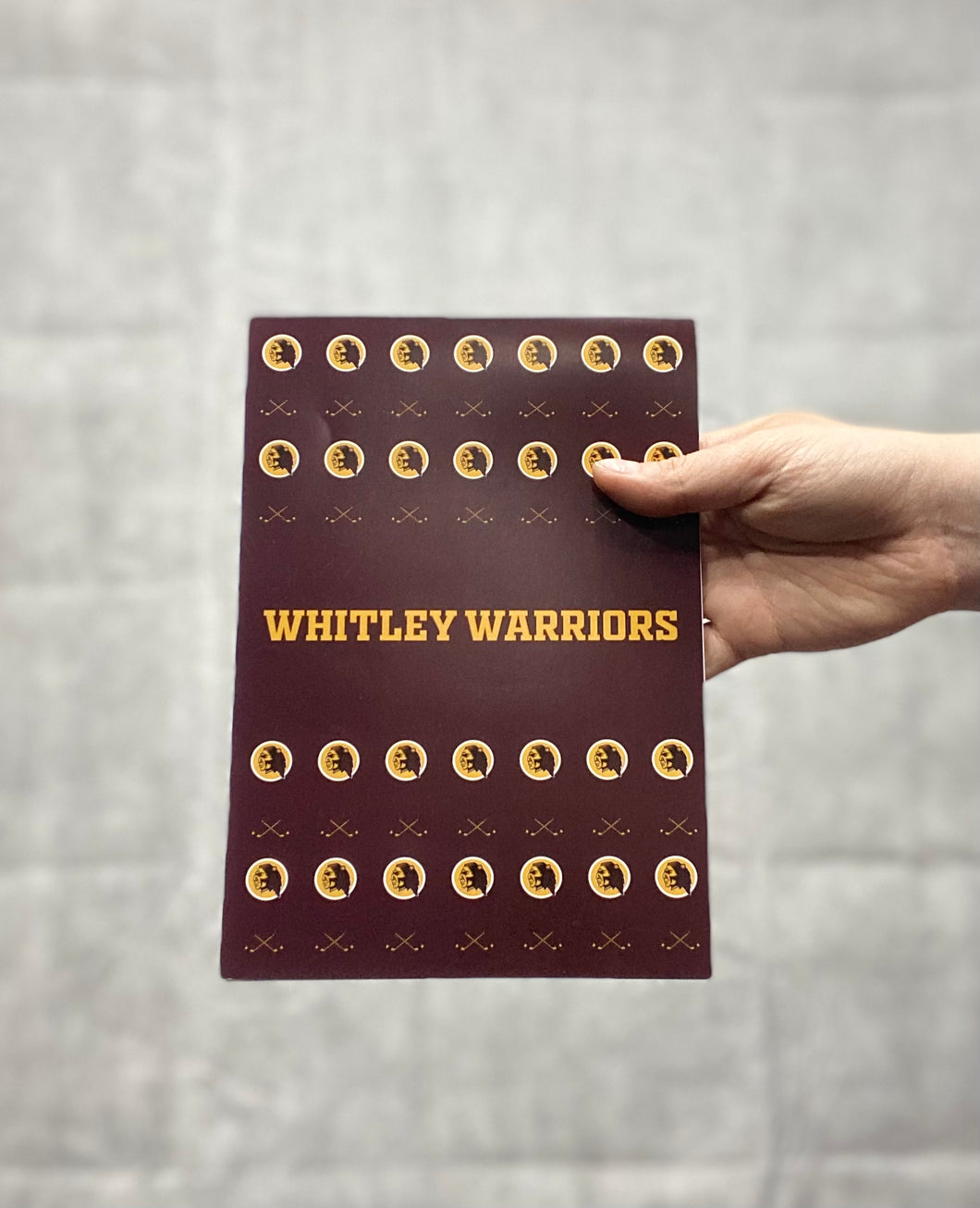Whitley Warriors Lined Notebook Notepad