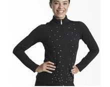 Load image into Gallery viewer, Intermezzo Crystal Tracksuit in Black