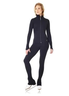 Mondor Black Supplex Ice Skating Tracksuit