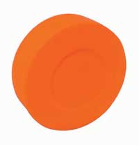 Orange Street Hockey Puck