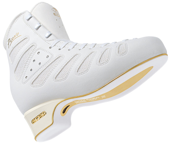 Edea Piano Ice Boots Only Figure Skates - White