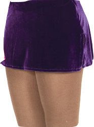 Jerry's 515 Velvet Box Skirt- Purple